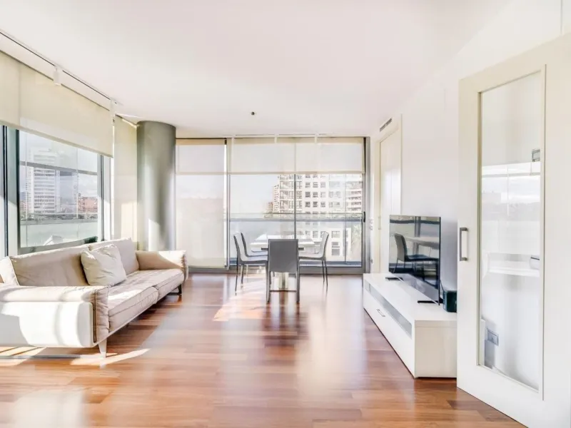 Exclusive apartment with large terrace by the sea in Diagonal Mar, Barcelona