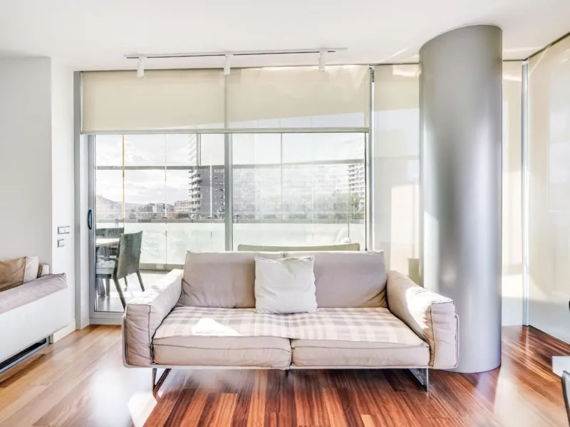 Exclusive apartment with large terrace by the sea in Diagonal Mar, Barcelona
