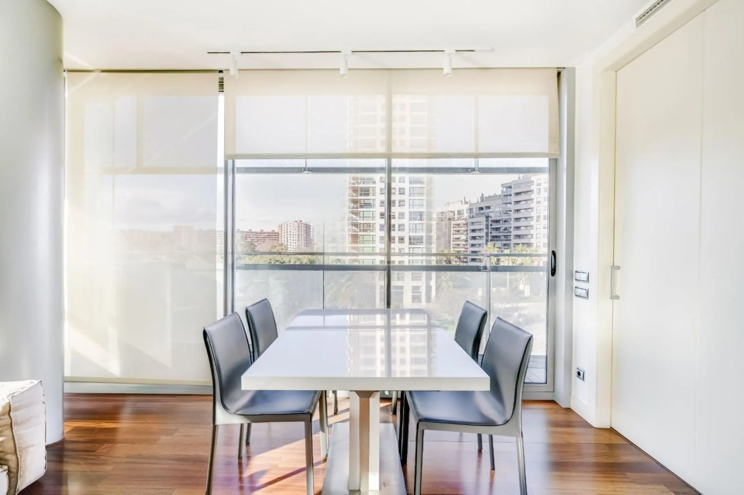 Exclusive apartment with large terrace by the sea in Diagonal Mar, Barcelona