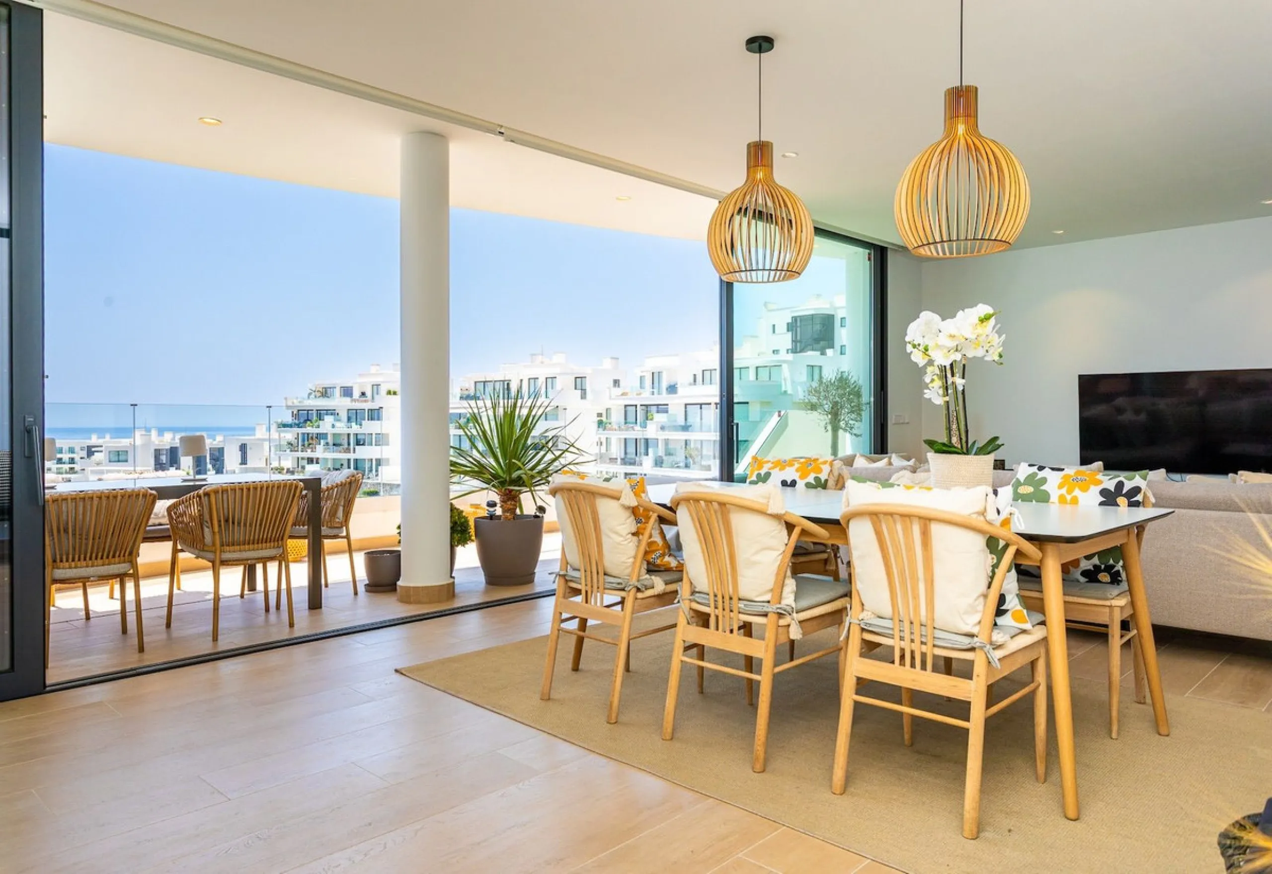 Unique Opportunity! Modern Corner Apartment with 4 Bedrooms, 45 m² Terrace and Stunning Mediterranean Views
