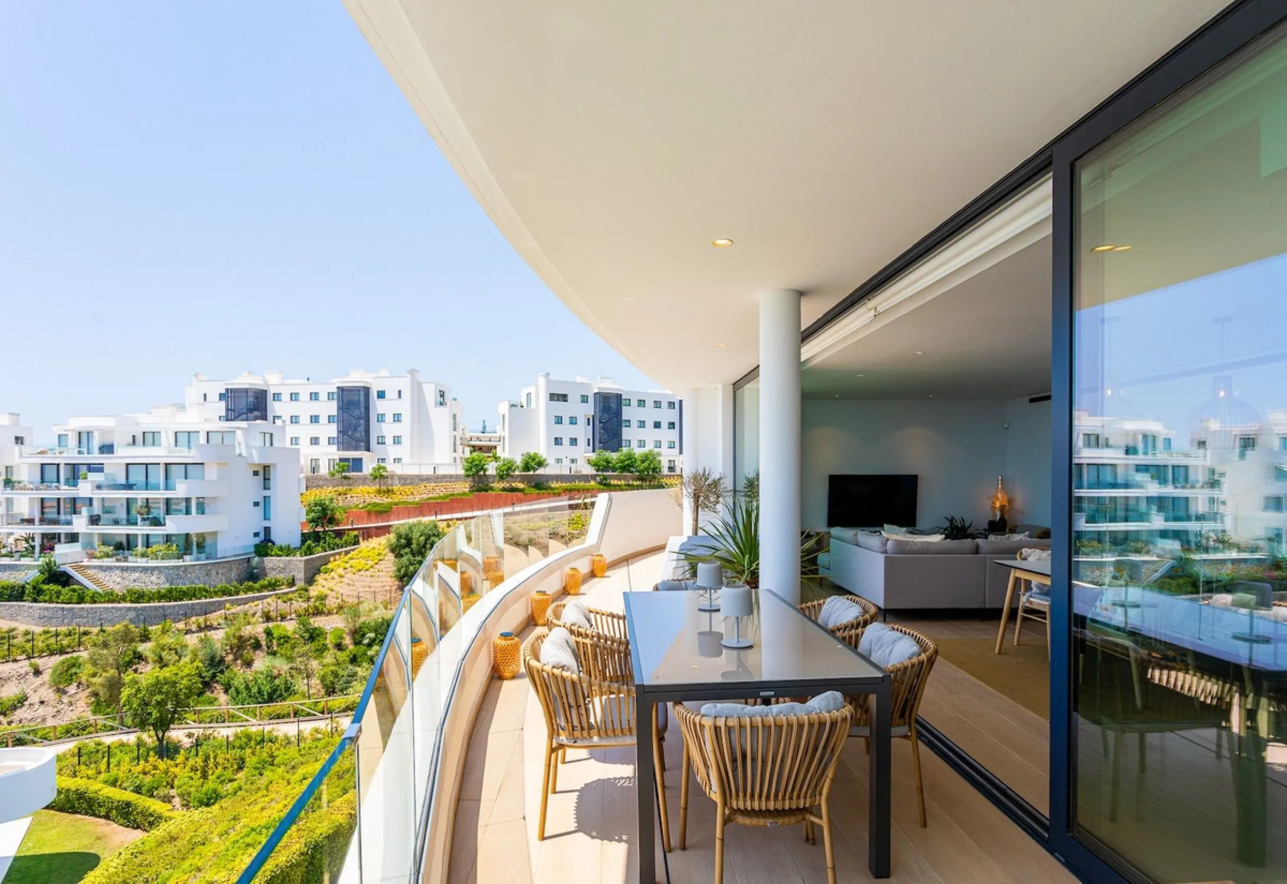 Unique Opportunity! Modern Corner Apartment with 4 Bedrooms, 45 m² Terrace and Stunning Mediterranean Views