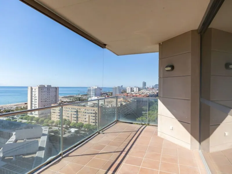 Exclusive panoramic apartment with sea views in Diagonal Mar, Barcelona