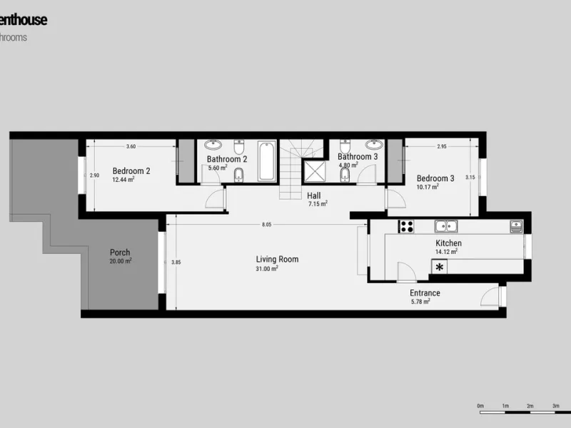 Beachfront Penthouse for Sale in Bahía Alcántara, San Pedro