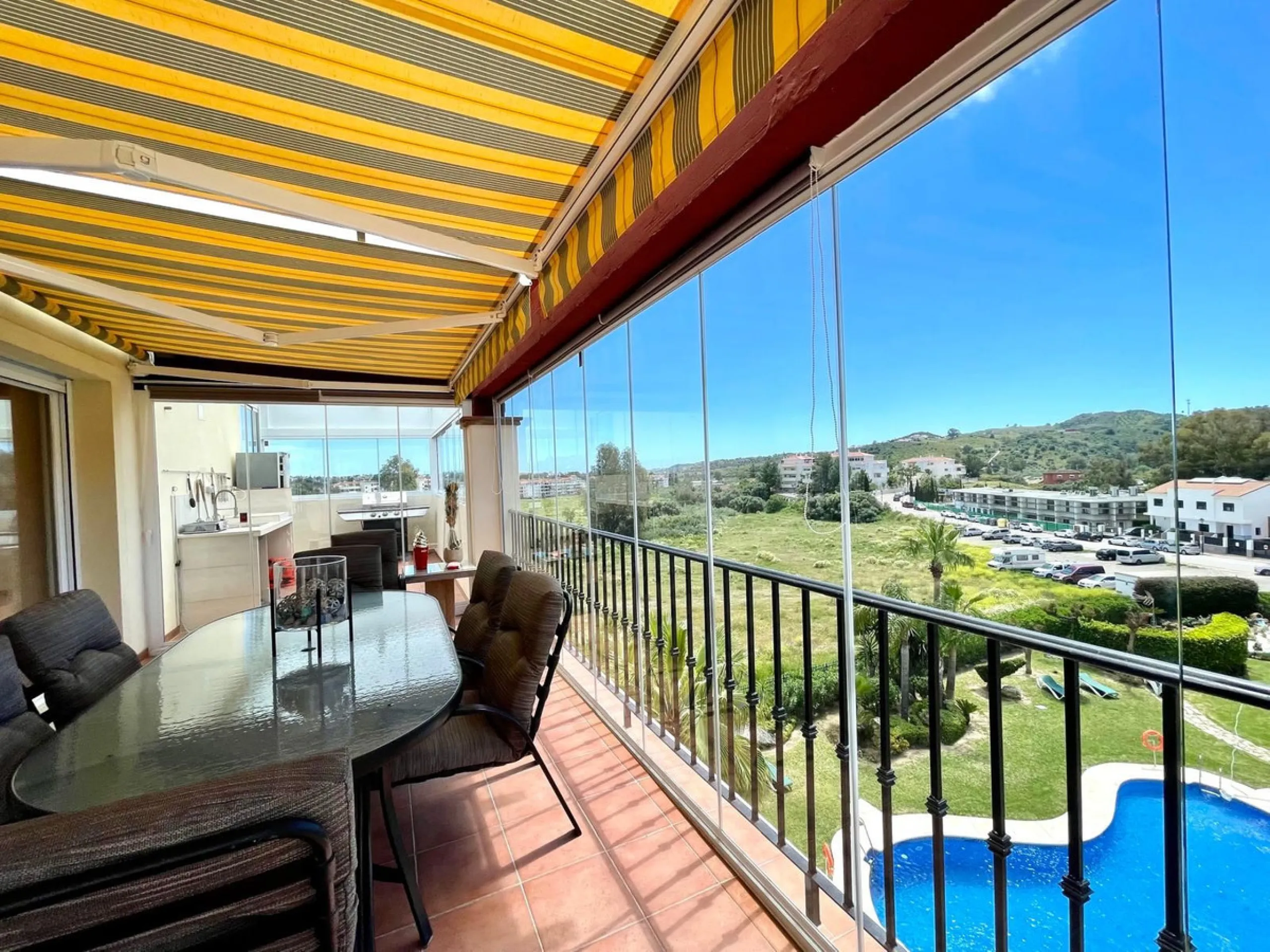 Apartment - Penthouse в продаже в Mijas, Málaga. В доме 3 спален и 2 ванных комнат. Площадь дома 112 м²
