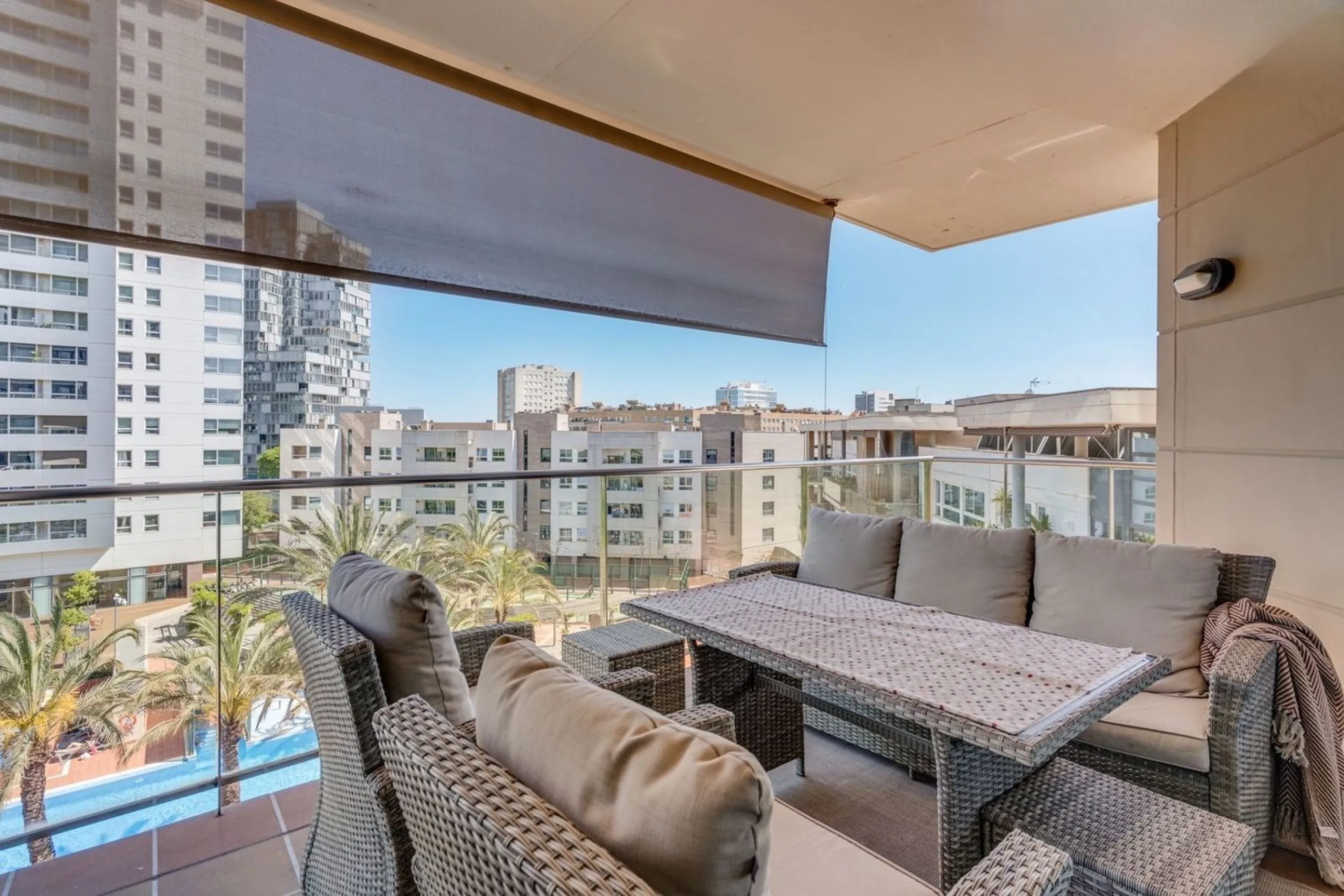 Exclusive bright apartment with sea views in Diagonal Mar, Barcelona