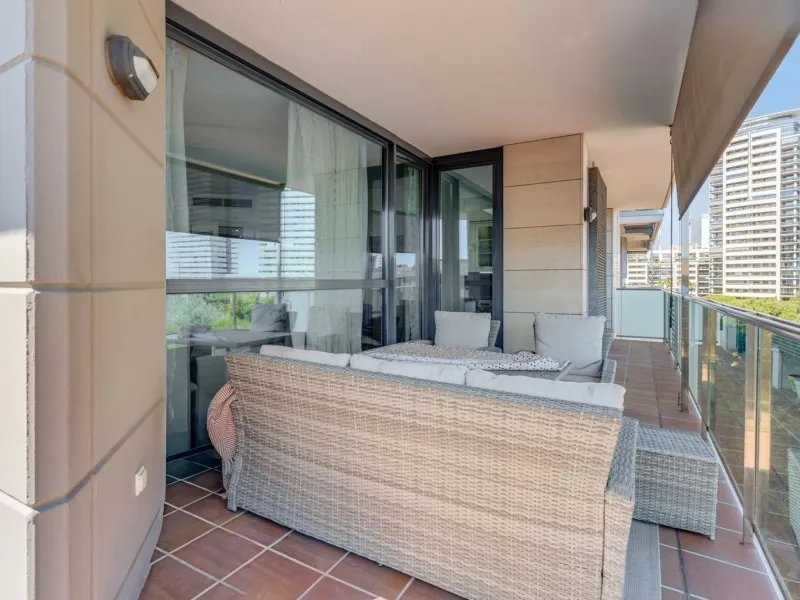 Exclusive bright apartment with sea views in Diagonal Mar, Barcelona