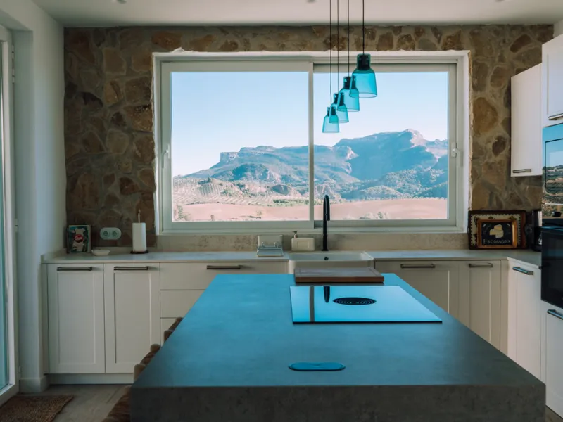 Set on a vast 270,000 m² estate near Ardales and the popular Caminito del Rey, this stunning cortijo blends recent renovations with preserved traditional features—thick stone walls, wooden beams, and classic doors—offering comfort without compromising cha