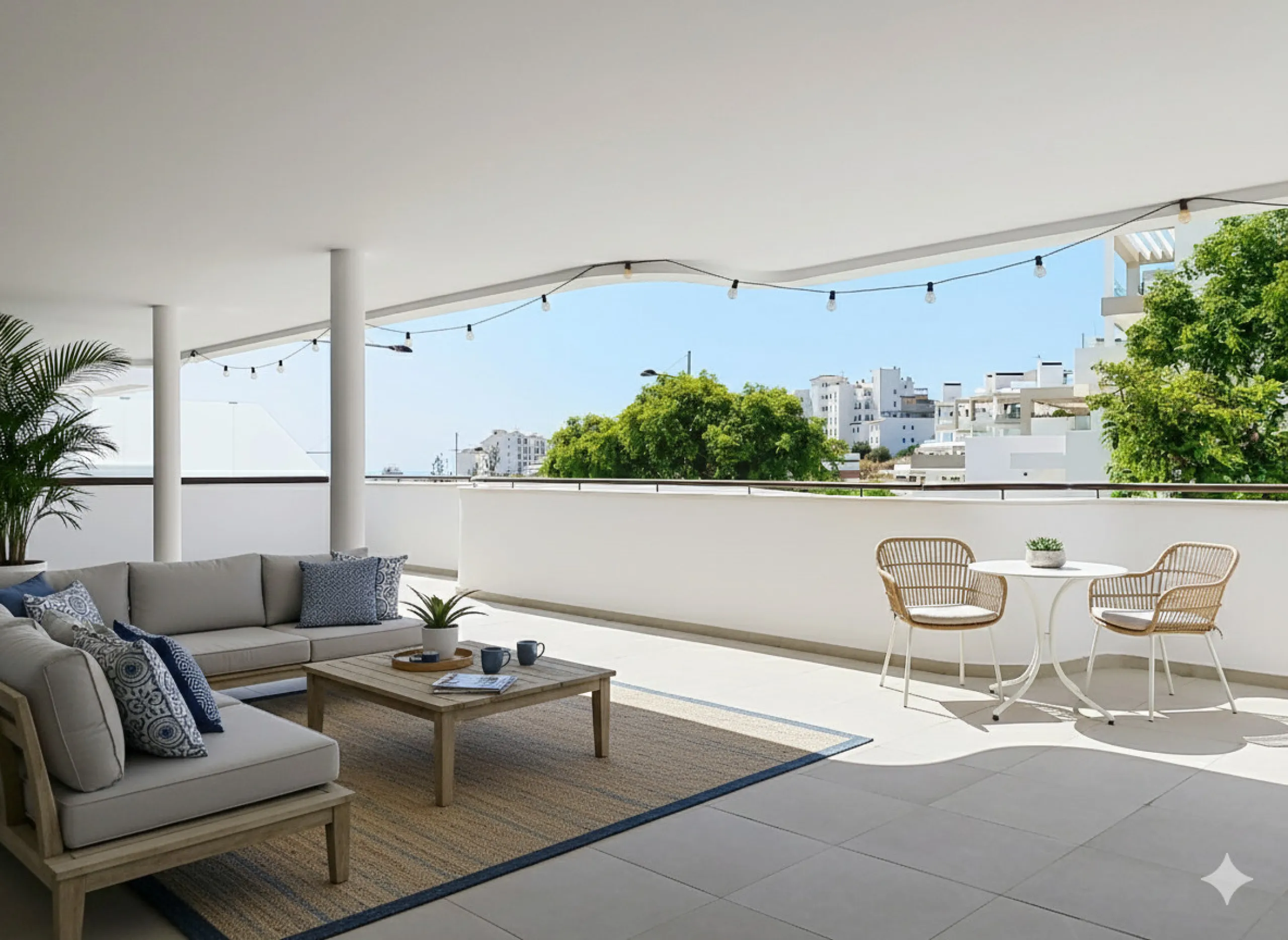 Located in Las Mesas, one of the most sought-after and rapidly expanding residential areas in the city of Estepona, this elegant elevated ground floor apartment combines contemporary design, comfort, and a privileged location. Just a 10-minute walk from t