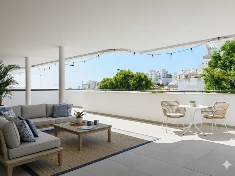 Located in Las Mesas, one of the most sought-after and rapidly expanding residential areas in the city of Estepona, this elegant elevated ground floor apartment combines contemporary design, comfort, and a privileged location. Just a 10-minute walk from t