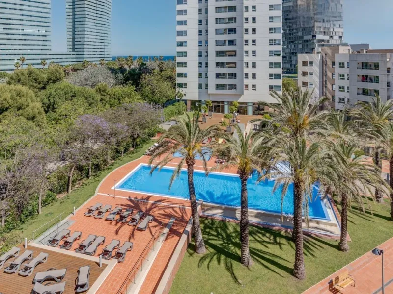 Exclusive bright apartment with sea views in Diagonal Mar, Barcelona