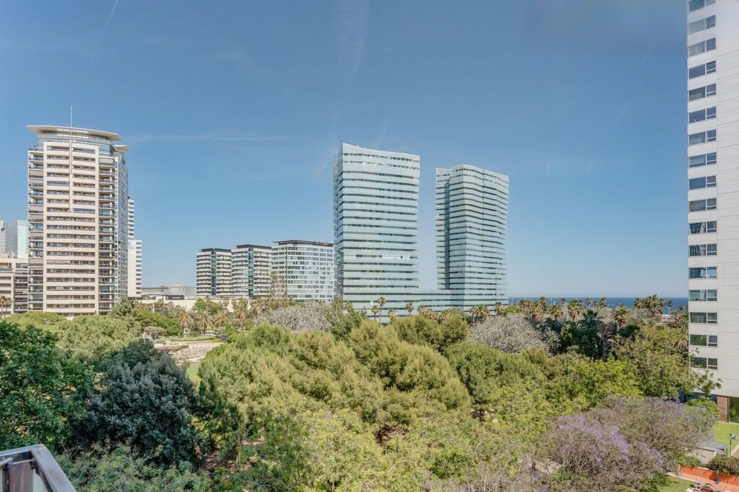 Exclusive bright apartment with sea views in Diagonal Mar, Barcelona
