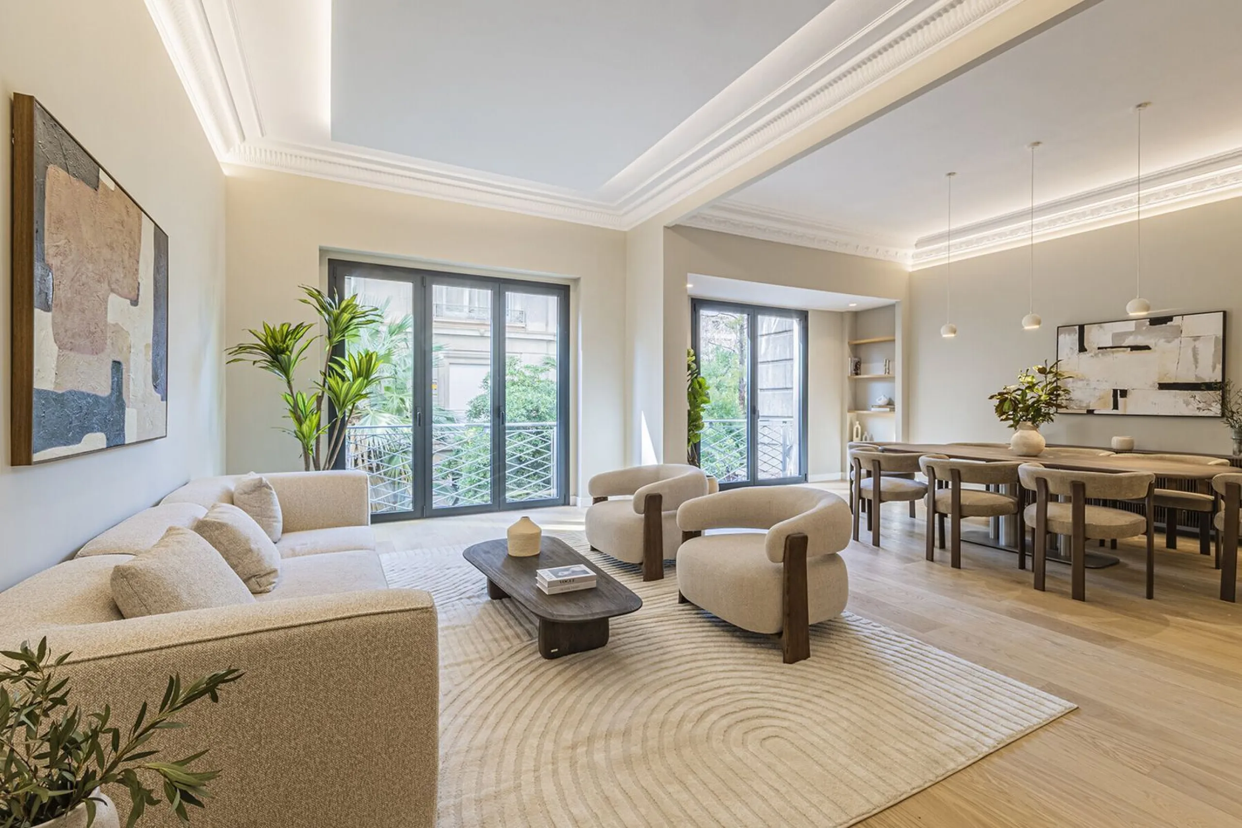 Luxury Renovated Apartment with Four Suites in Sant Gervasi-Galvany, Barcelona