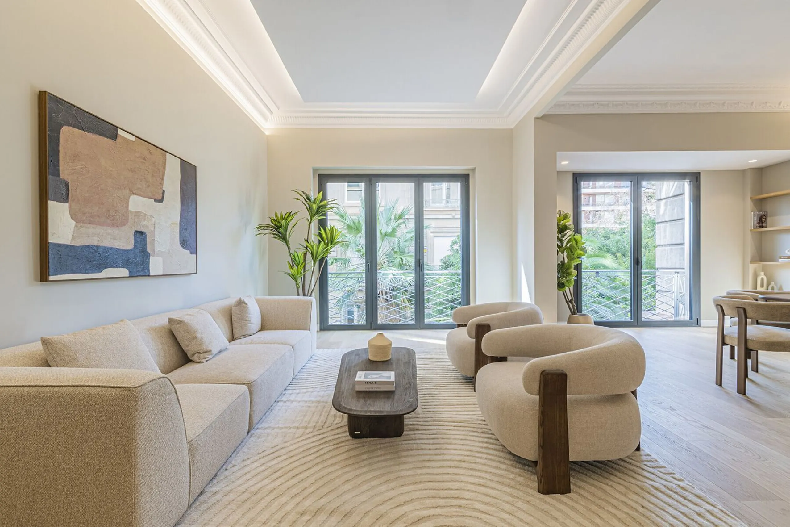 Luxury Renovated Apartment with Four Suites in Sant Gervasi-Galvany, Barcelona
