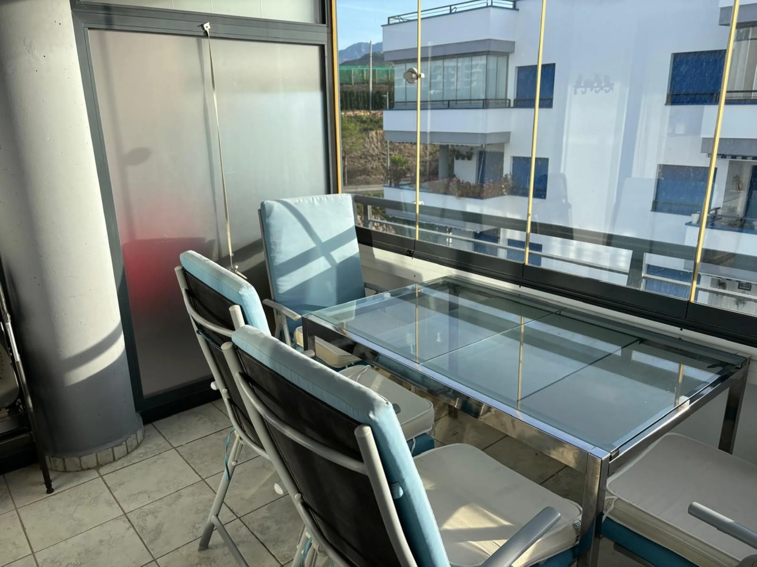 Frontline top floor duplex apartment located on the beach of El Peñoncillo in Torrox-Costa with direct access to the sea.