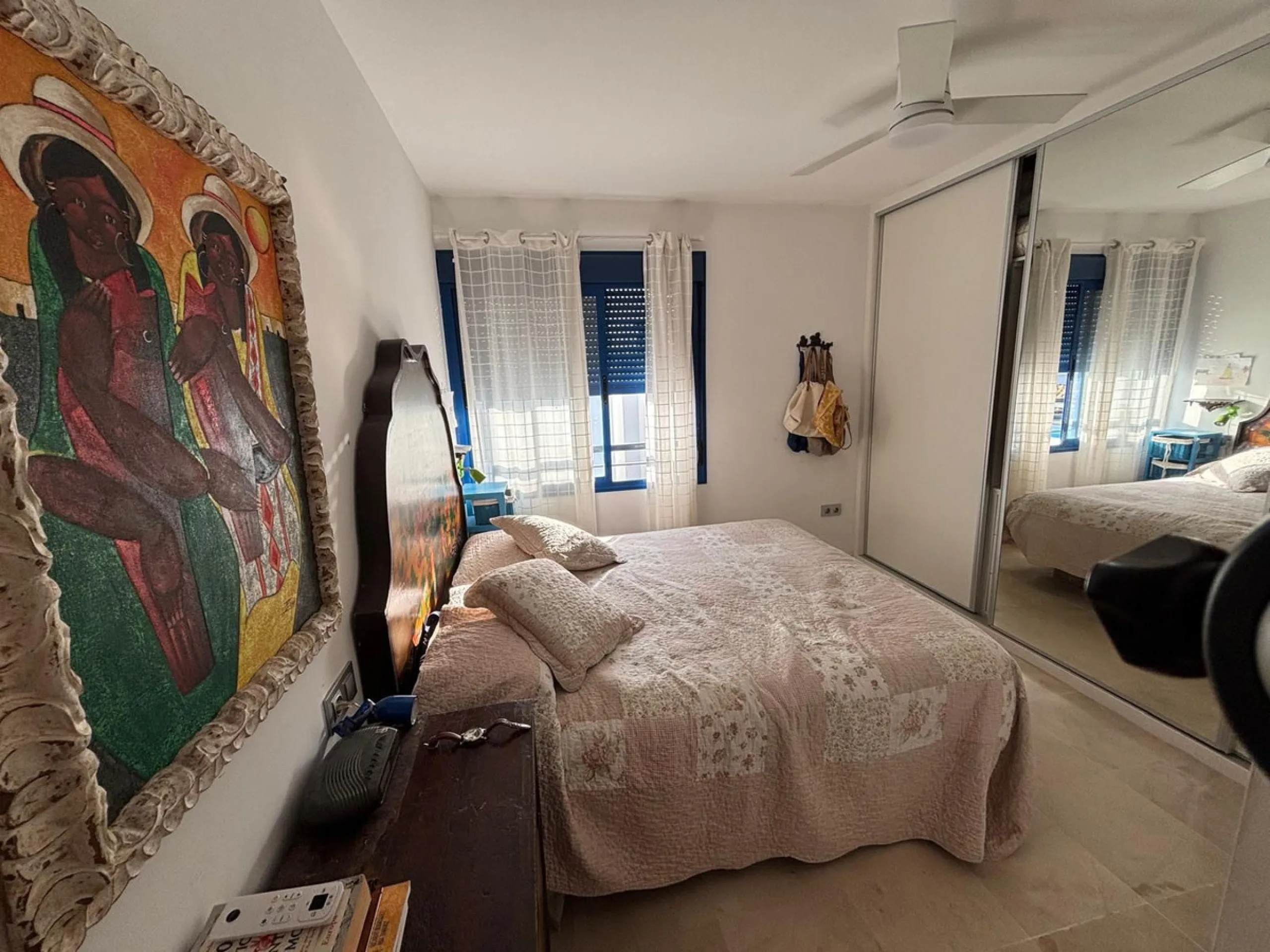 Frontline top floor duplex apartment located on the beach of El Peñoncillo in Torrox-Costa with direct access to the sea.
