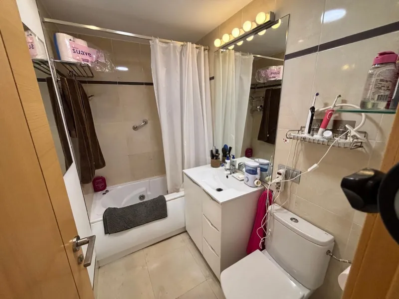 Frontline top floor duplex apartment located on the beach of El Peñoncillo in Torrox-Costa with direct access to the sea.