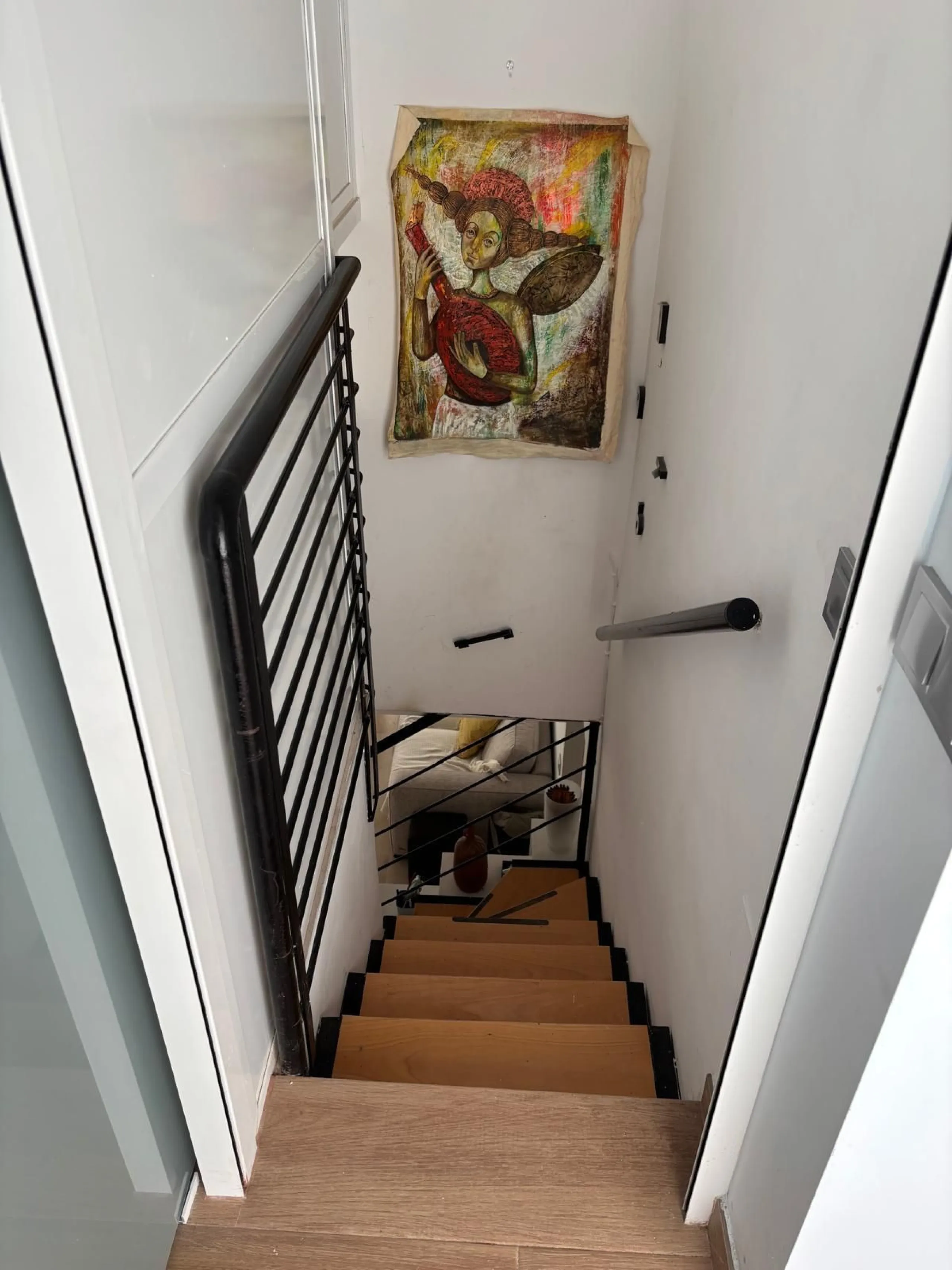 Frontline top floor duplex apartment located on the beach of El Peñoncillo in Torrox-Costa with direct access to the sea.