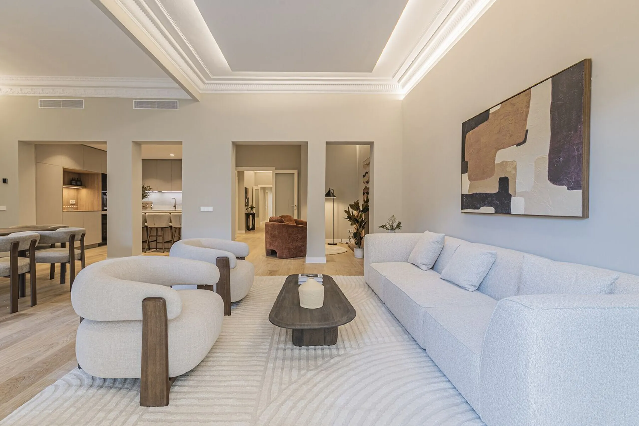 Luxury Renovated Apartment with Four Suites in Sant Gervasi-Galvany, Barcelona
