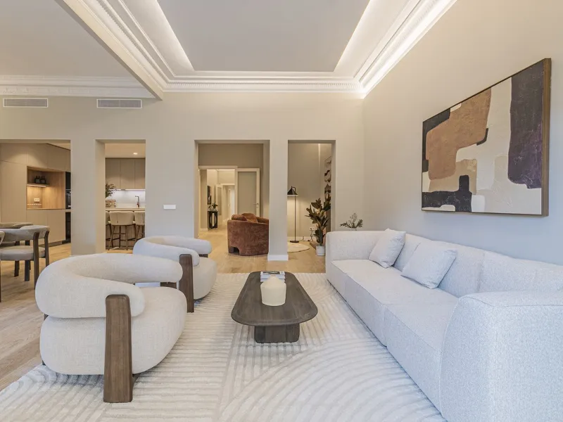 Luxury Renovated Apartment with Four Suites in Sant Gervasi-Galvany, Barcelona