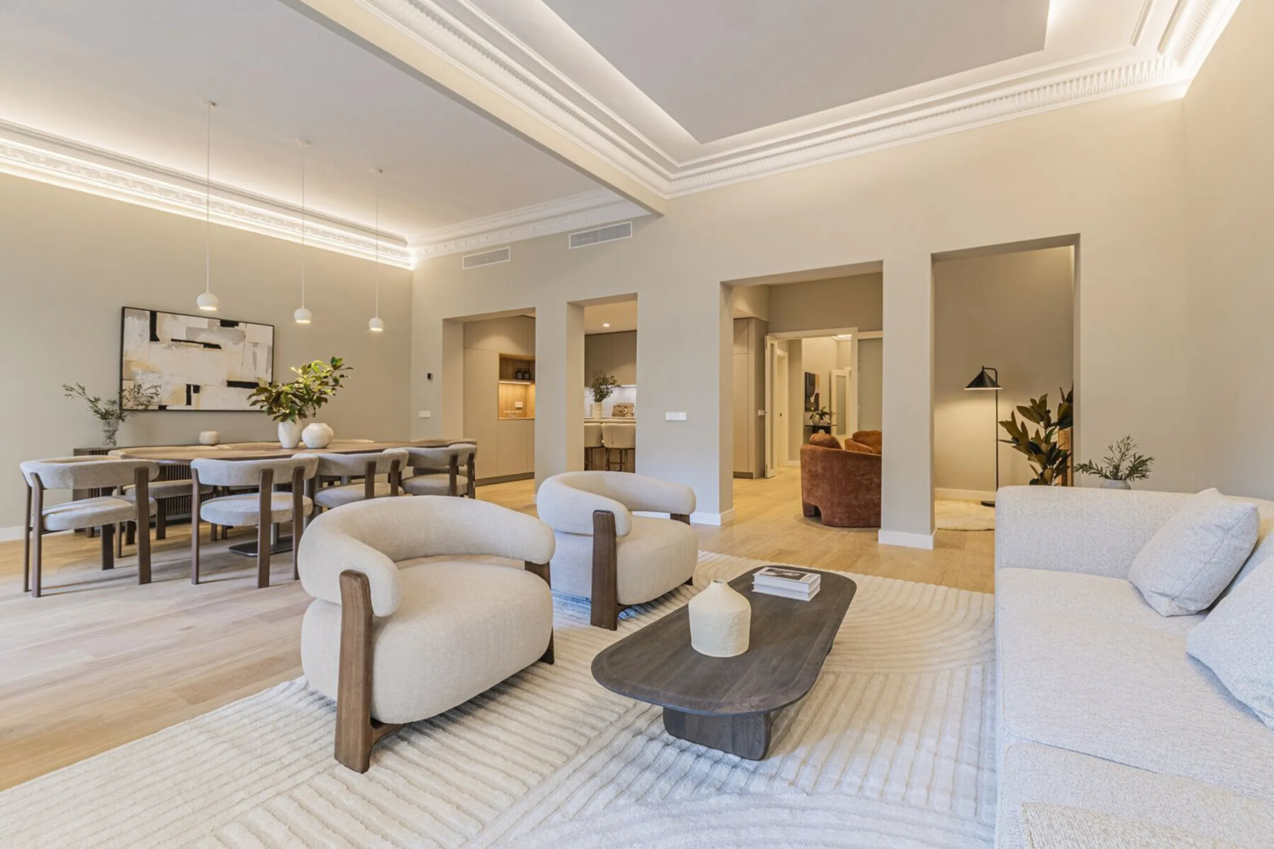 Luxury Renovated Apartment with Four Suites in Sant Gervasi-Galvany, Barcelona