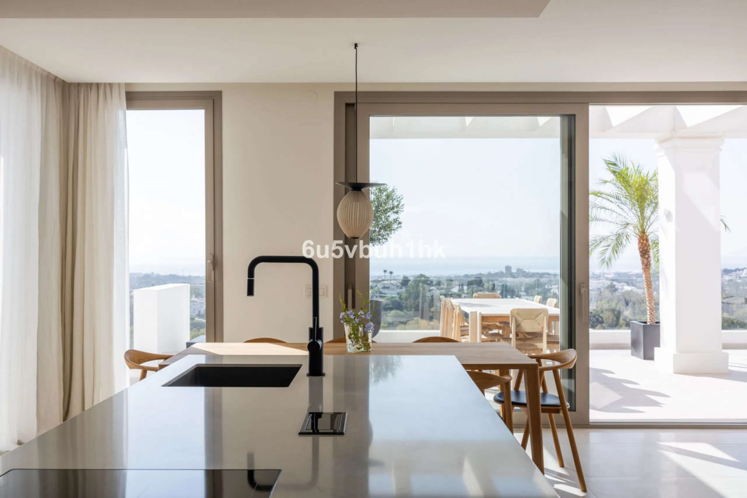 Located in the exclusive gated community of 9 Lions Residences above Puerto Banus, this corner duplex penthouse offers complete privacy, breathtaking sea views, and the feel of a private villa – without the maintenance.