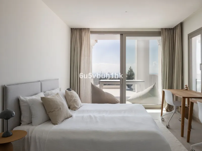 Located in the exclusive gated community of 9 Lions Residences above Puerto Banus, this corner duplex penthouse offers complete privacy, breathtaking sea views, and the feel of a private villa – without the maintenance.