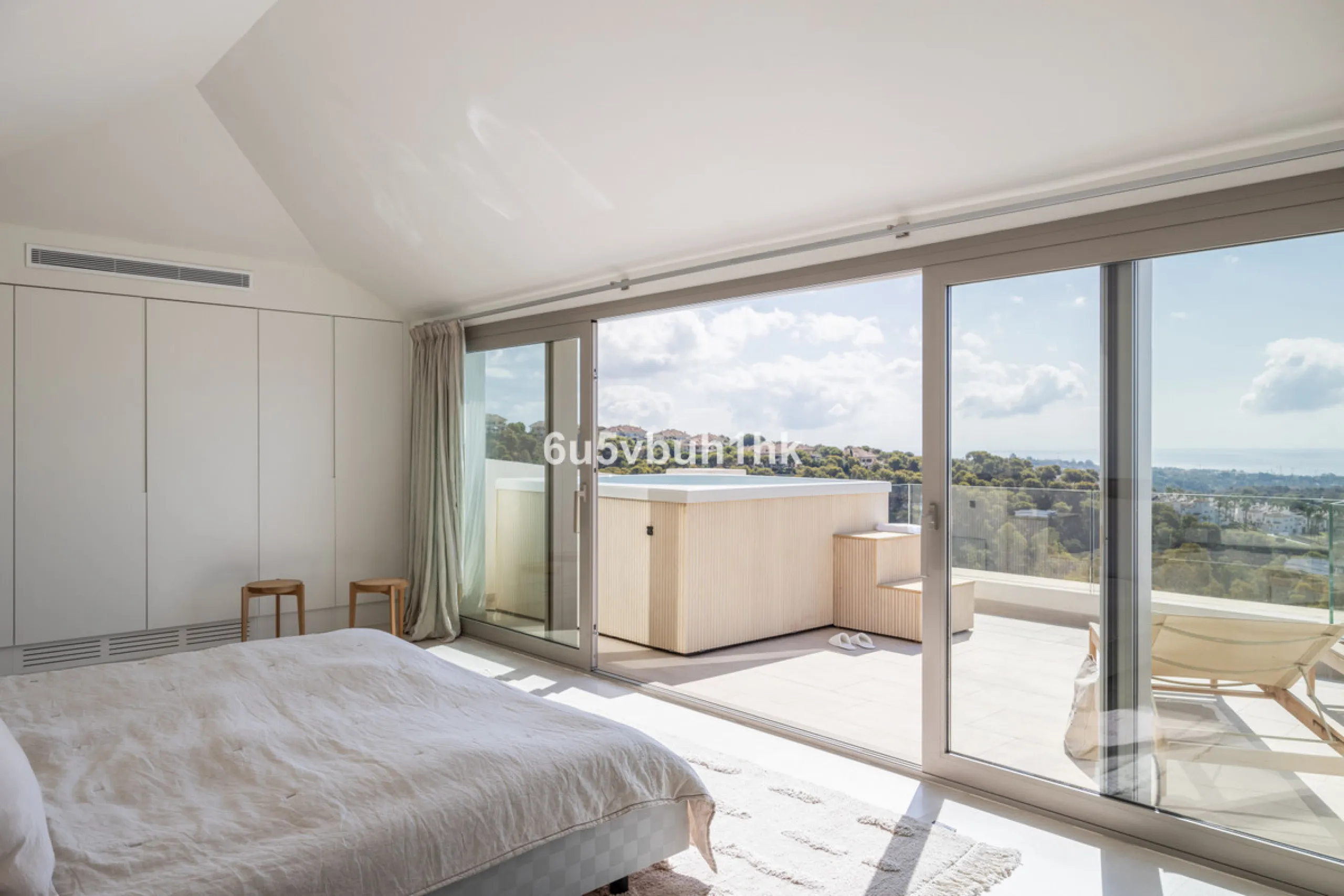 Located in the exclusive gated community of 9 Lions Residences above Puerto Banus, this corner duplex penthouse offers complete privacy, breathtaking sea views, and the feel of a private villa – without the maintenance.