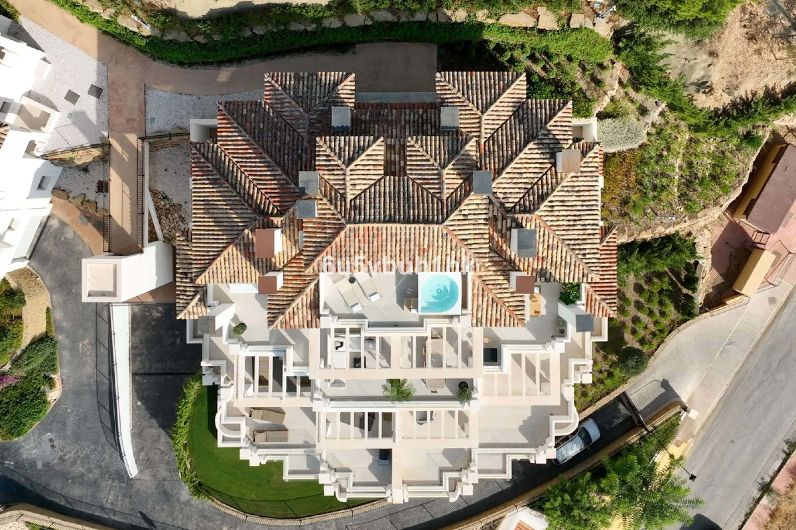Located in the exclusive gated community of 9 Lions Residences above Puerto Banus, this corner duplex penthouse offers complete privacy, breathtaking sea views, and the feel of a private villa – without the maintenance.