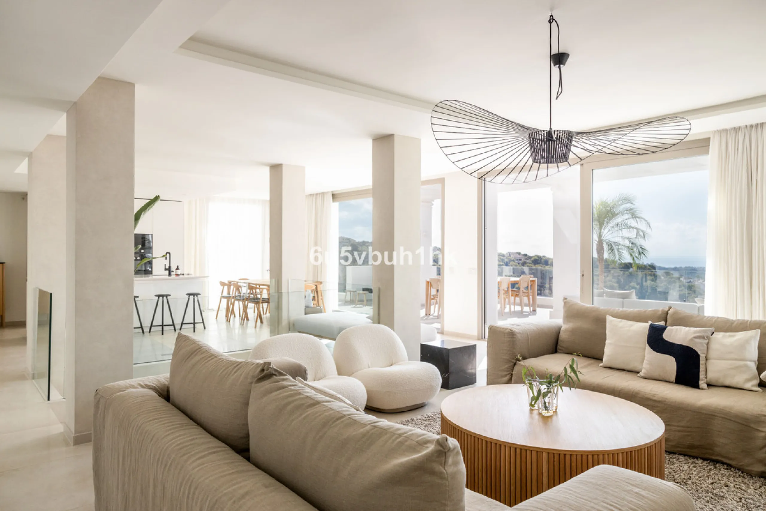 Located in the exclusive gated community of 9 Lions Residences above Puerto Banus, this corner duplex penthouse offers complete privacy, breathtaking sea views, and the feel of a private villa – without the maintenance.
