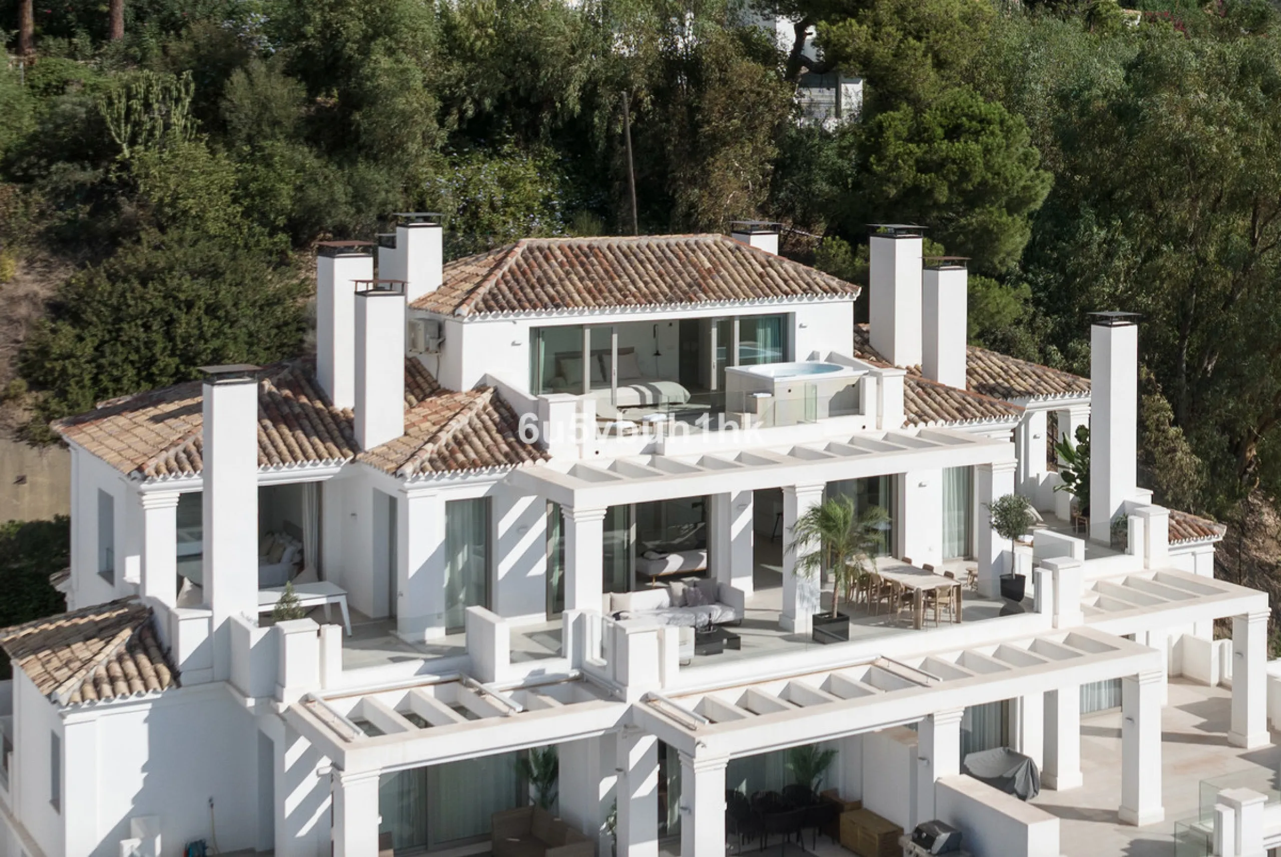 Located in the exclusive gated community of 9 Lions Residences above Puerto Banus, this corner duplex penthouse offers complete privacy, breathtaking sea views, and the feel of a private villa – without the maintenance.