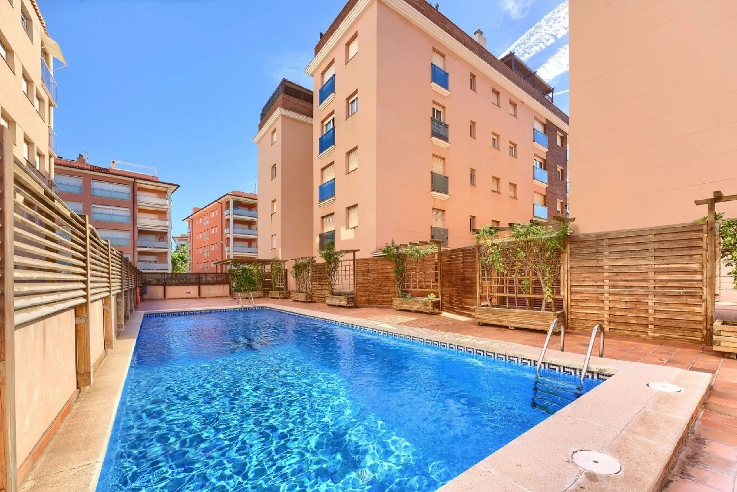 Bright frontline sea view apartment with panoramic views in Calafell, Costa Dorada