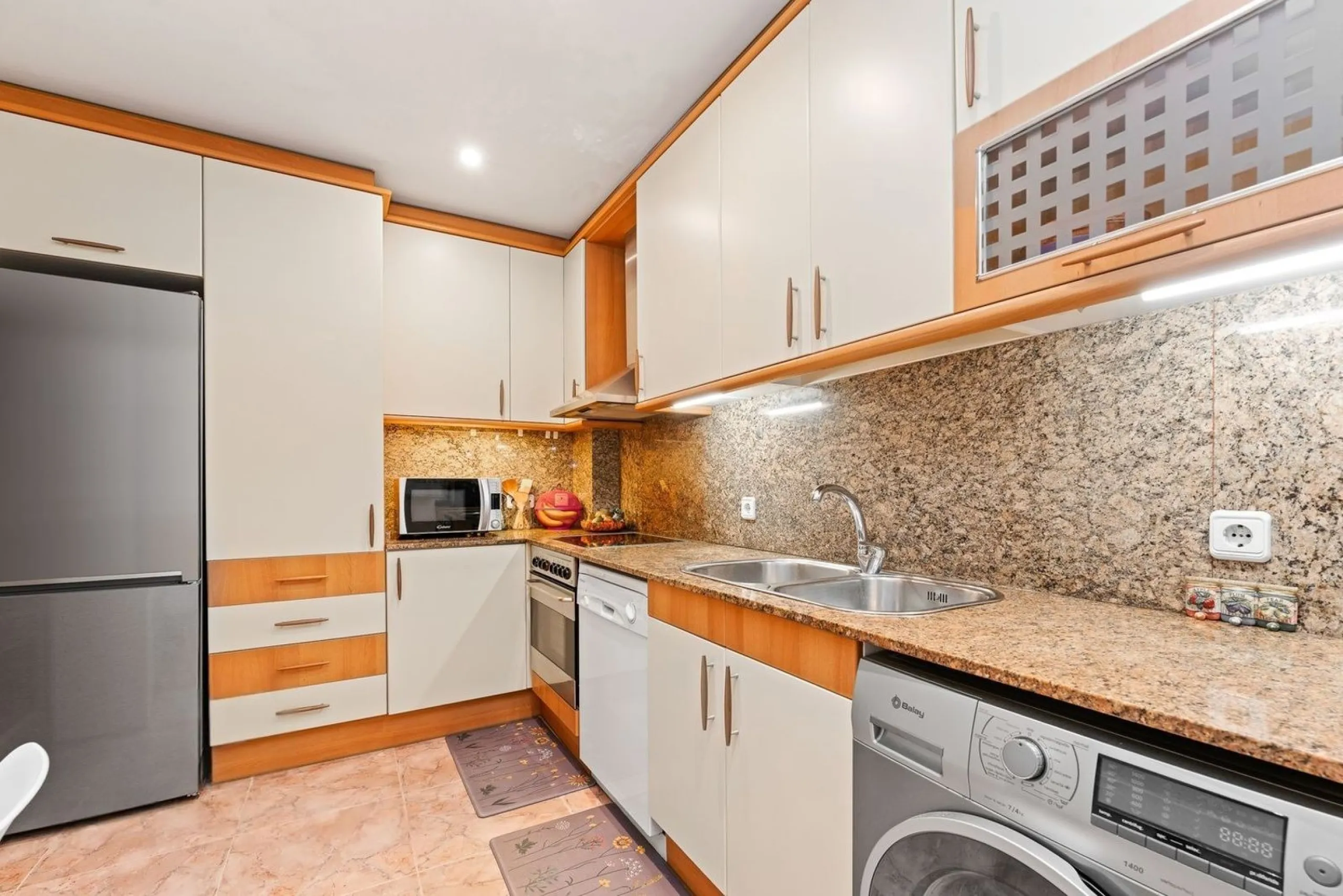 Bright frontline sea view apartment with panoramic views in Calafell, Costa Dorada