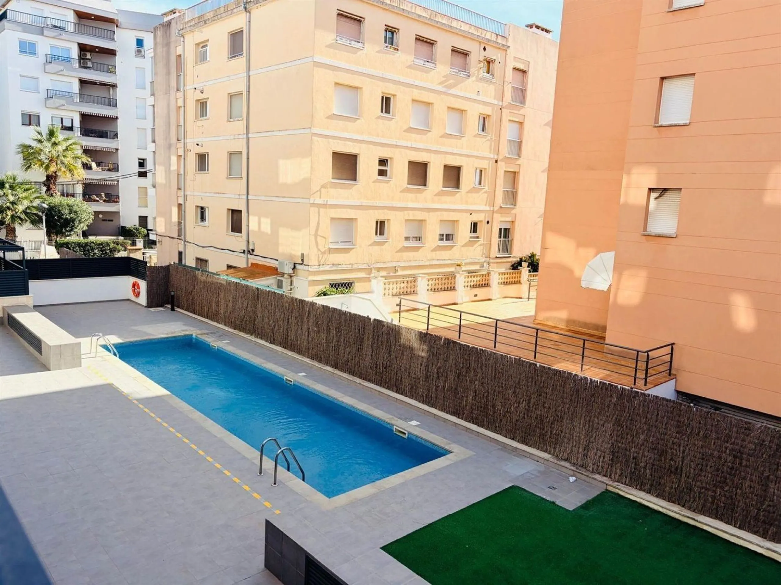 Modern bright apartment with pool next to the beach in Calafell, Costa Dorada