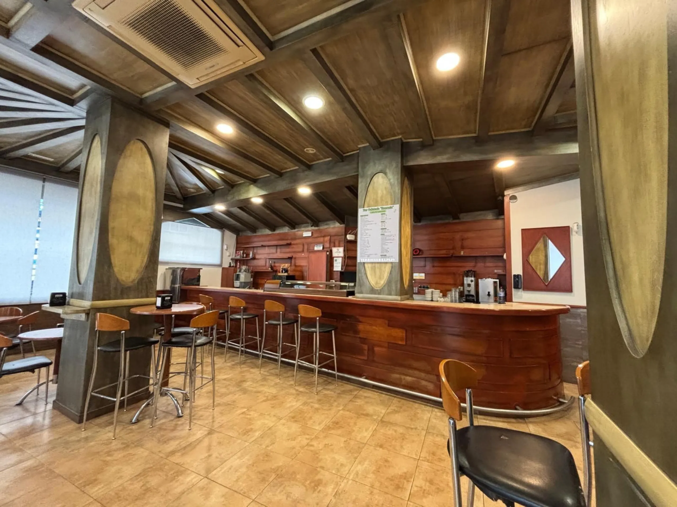 Fully equipped cafeteria-restaurant ready to open from day one. This business has been operating for over 20 years.