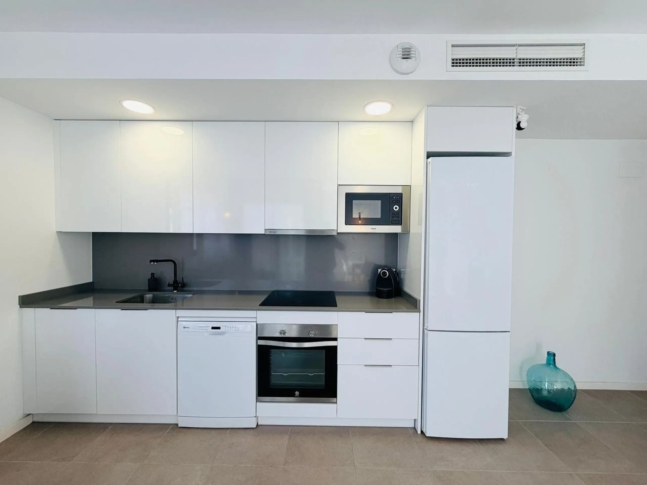 Modern bright apartment with pool next to the beach in Calafell, Costa Dorada
