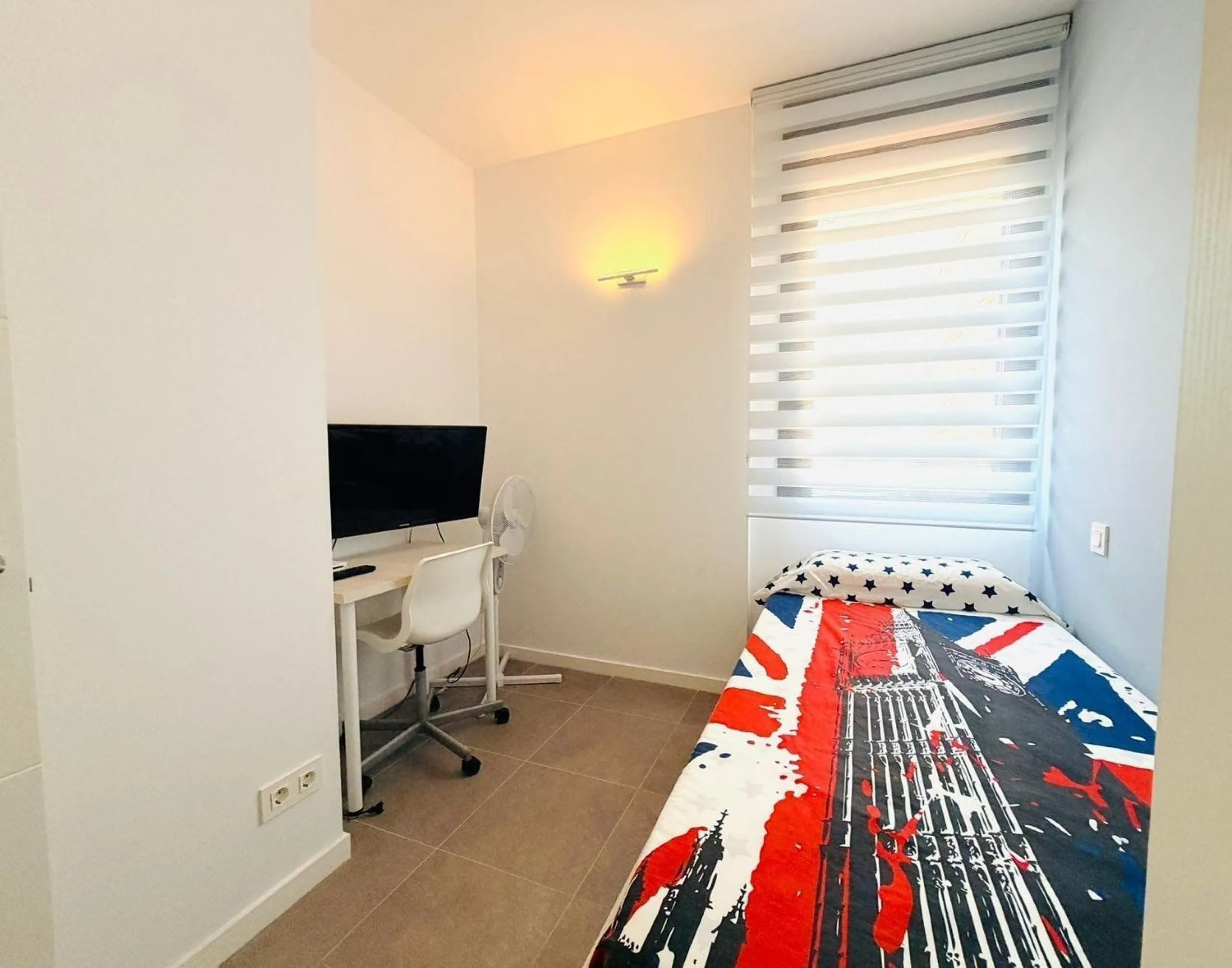 Modern bright apartment with pool next to the beach in Calafell, Costa Dorada