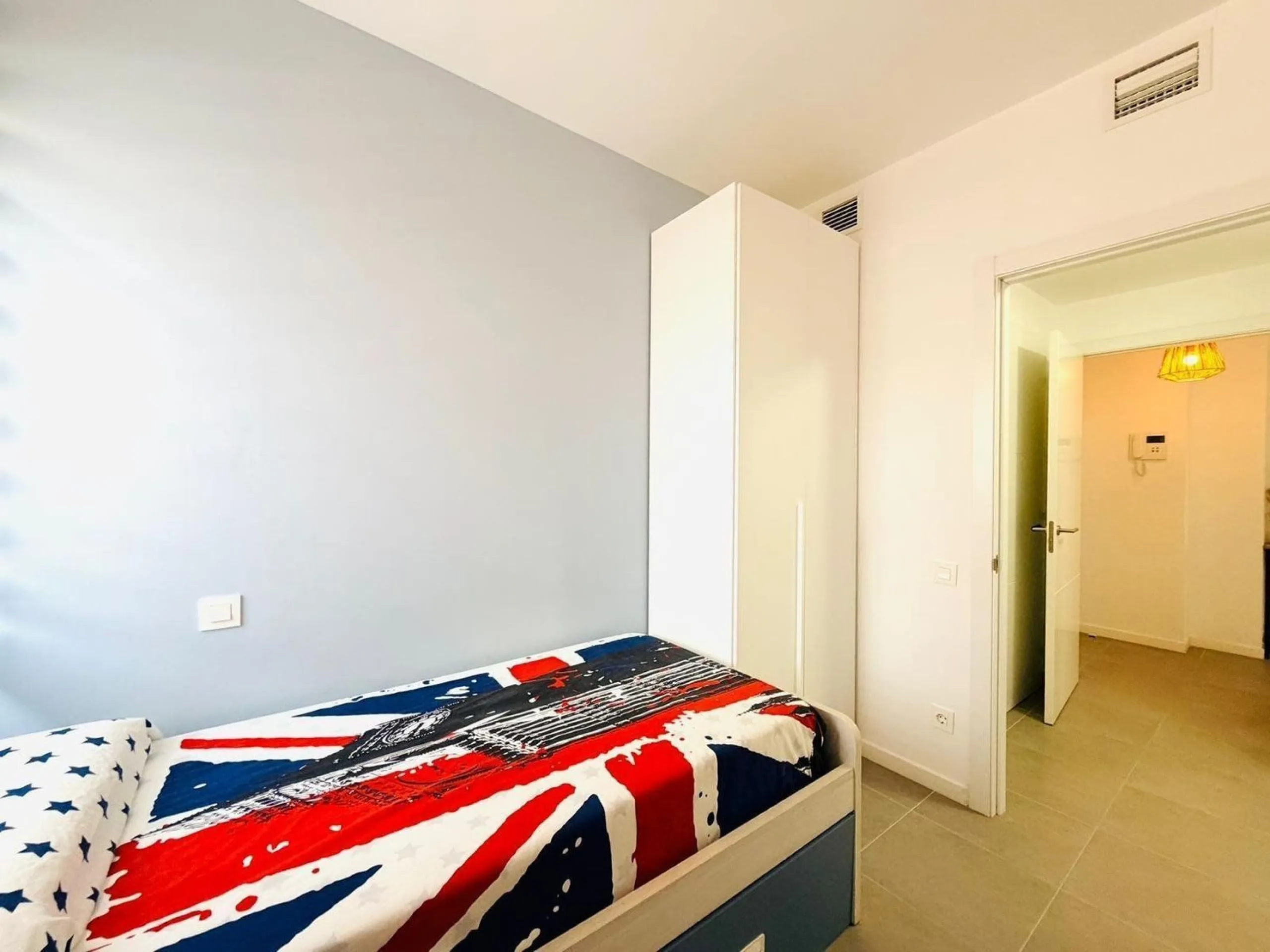 Modern bright apartment with pool next to the beach in Calafell, Costa Dorada