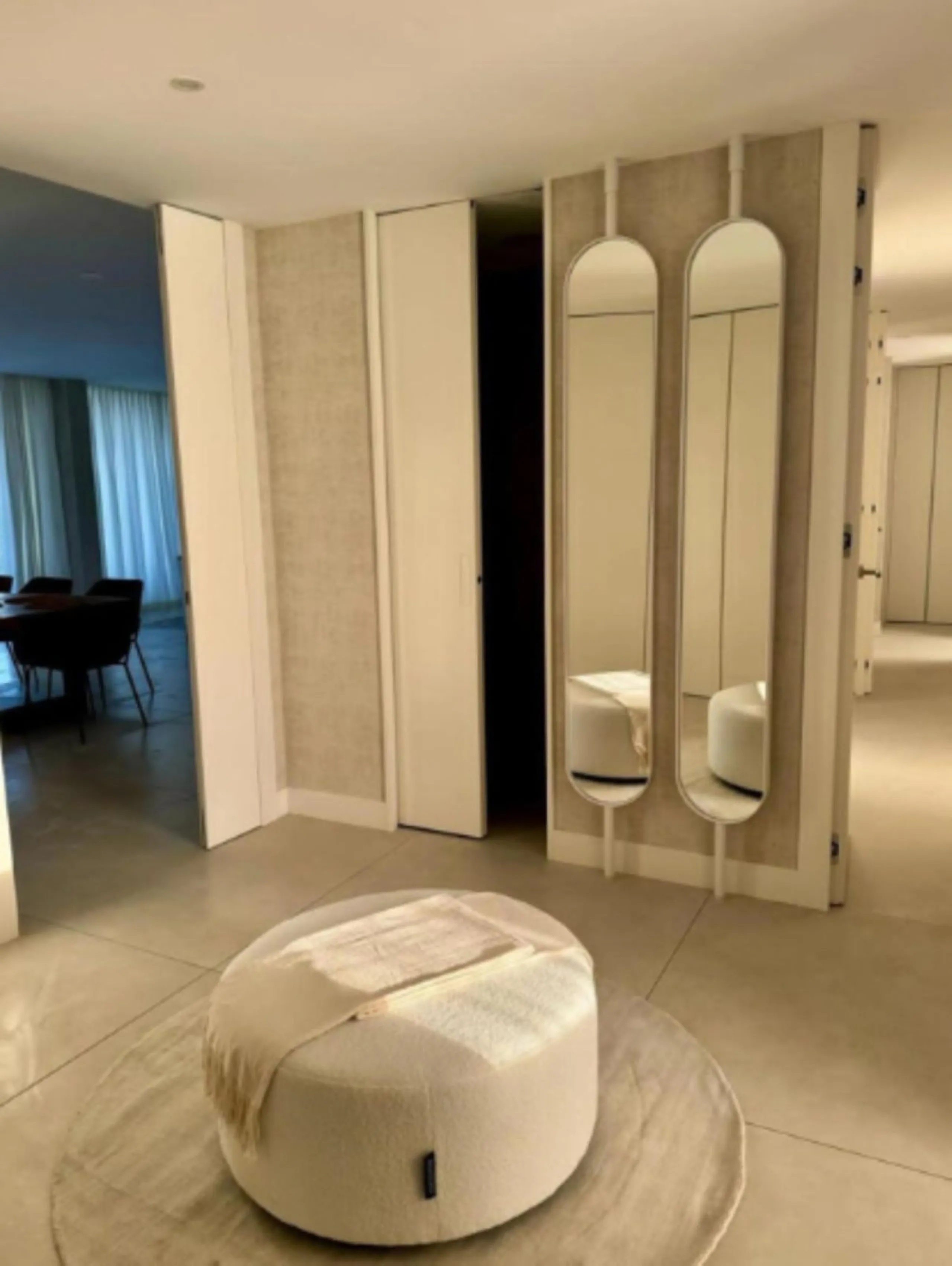 Welcome to this luxurious apartment located in the exclusive beachfront residential complex The Edge. This 2nd floor home offers four bedrooms and two bathrooms with exclusive Dornbracht finishes. The open concept living room and kitchen create a social a