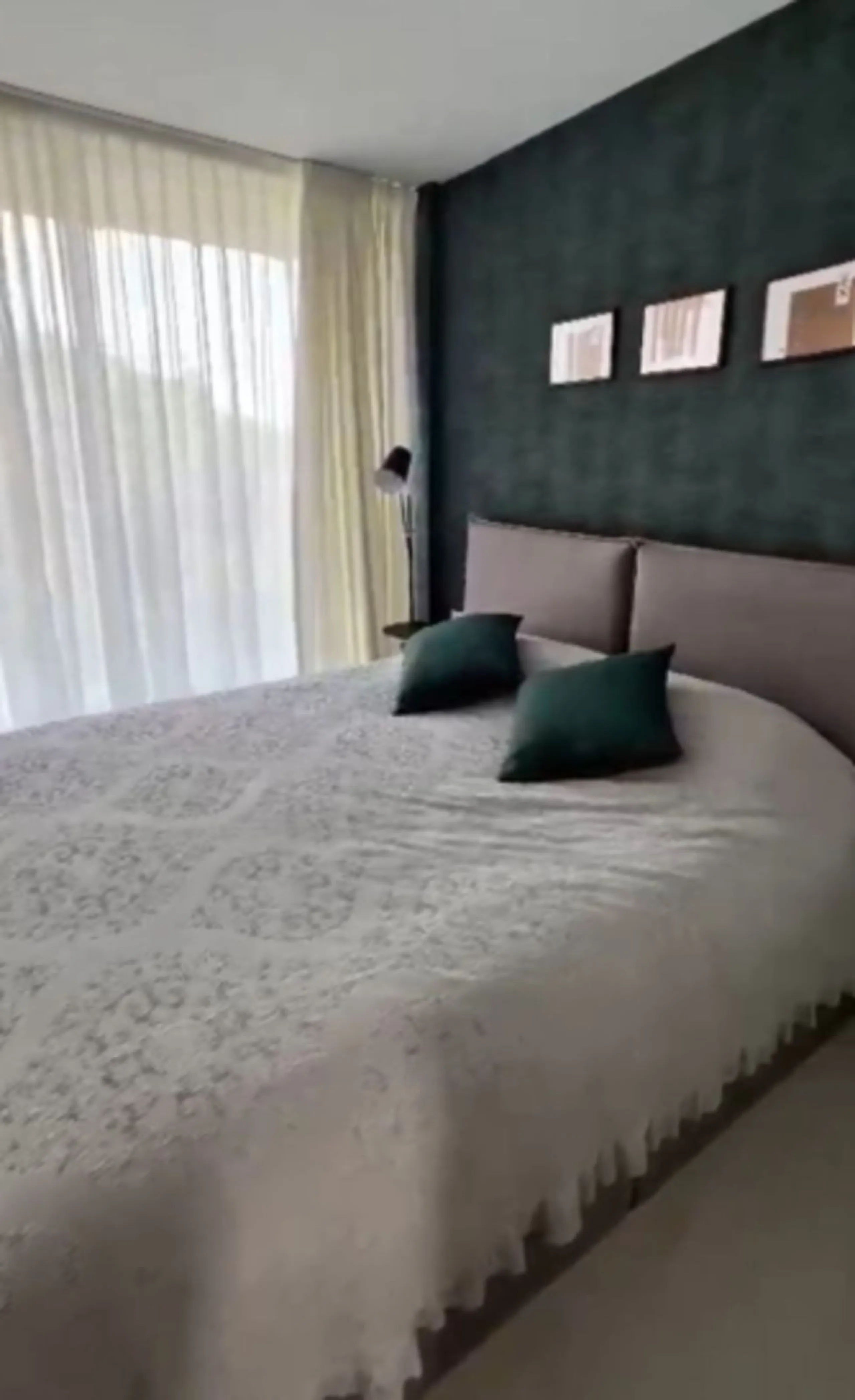 Welcome to this luxurious apartment located in the exclusive beachfront residential complex The Edge. This 2nd floor home offers four bedrooms and two bathrooms with exclusive Dornbracht finishes. The open concept living room and kitchen create a social a