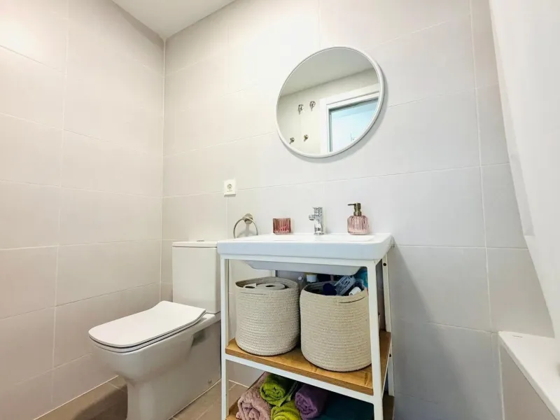 Modern bright apartment with pool next to the beach in Calafell, Costa Dorada