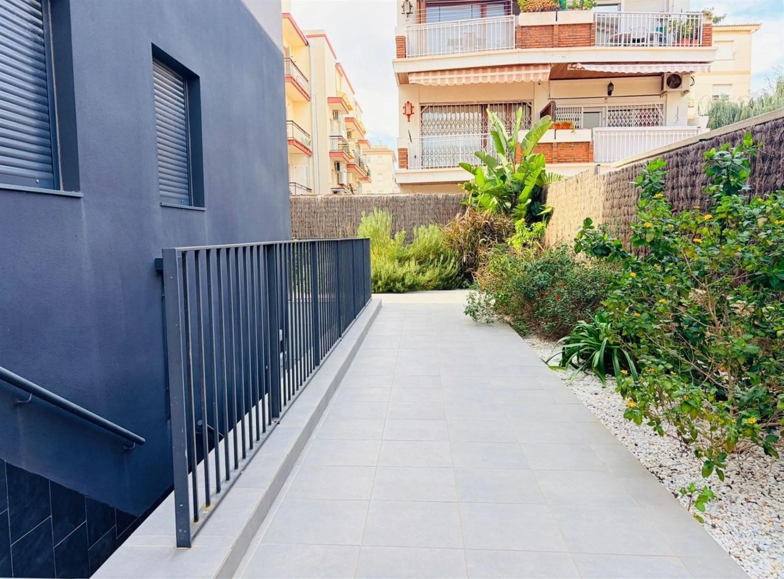 Modern bright apartment with pool next to the beach in Calafell, Costa Dorada