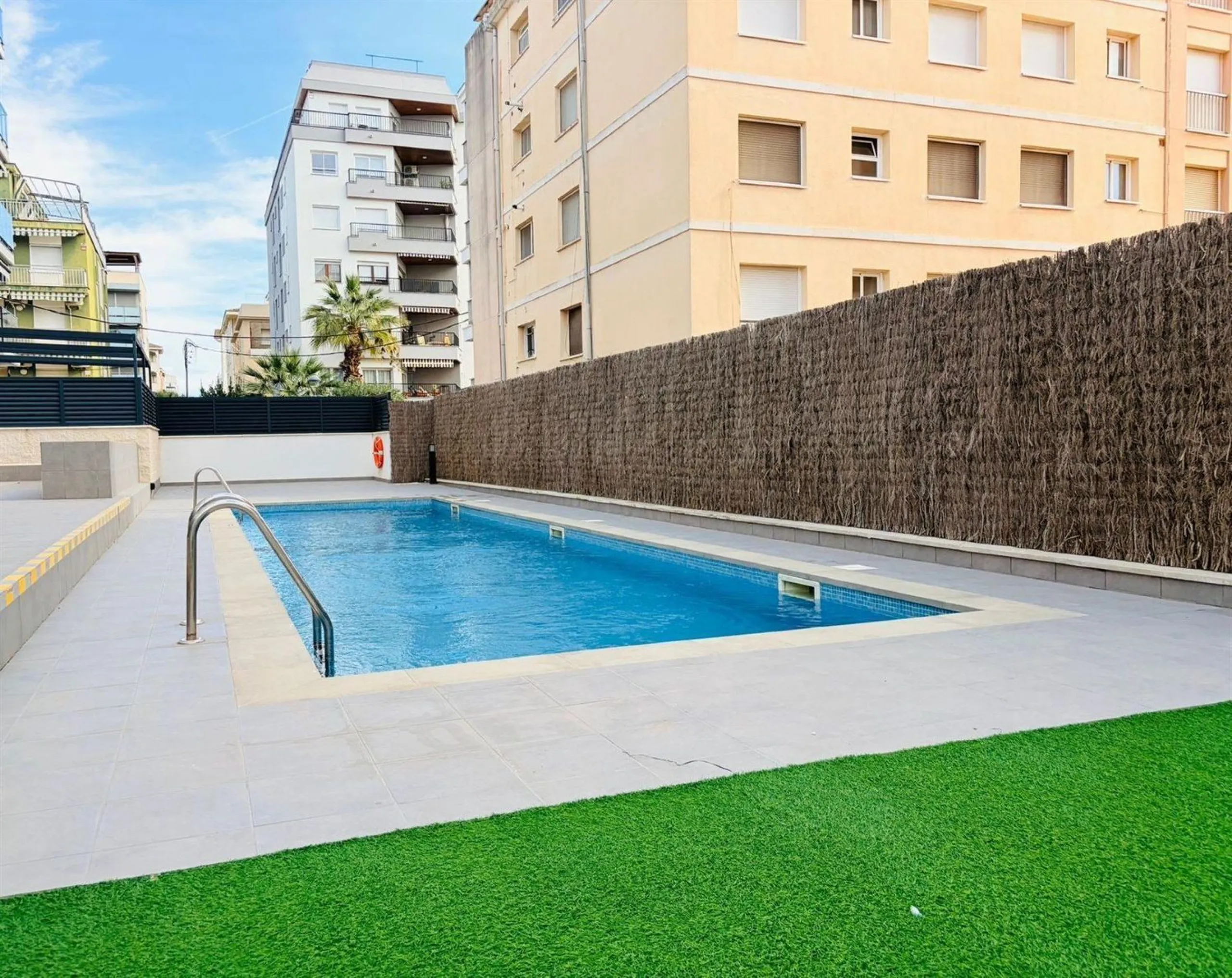 Modern bright apartment with pool next to the beach in Calafell, Costa Dorada