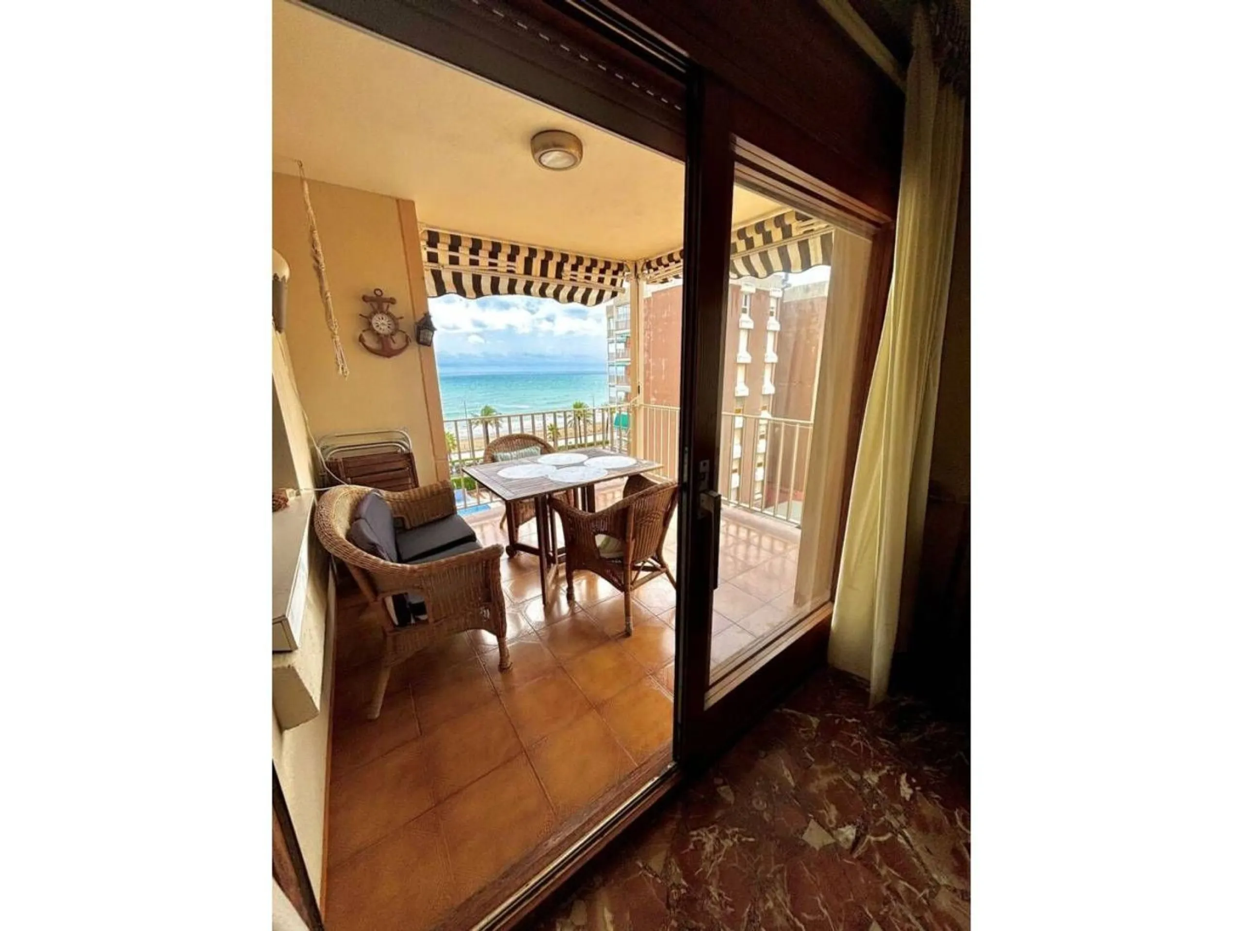 Sea view apartment with renovation project included in Segur de Calafell, Costa Dorada