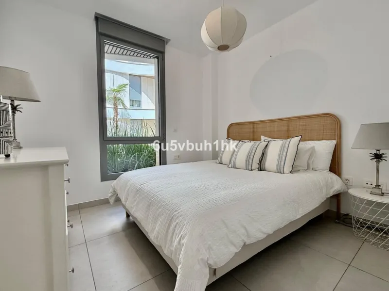 Welcome to your new home just 300 metres from one of Marbella's finest beaches, where modern comfort meets relaxed coastal living. This beautiful ground-floor apartment is located in an elegant and contemporary residential community designed to offer conv