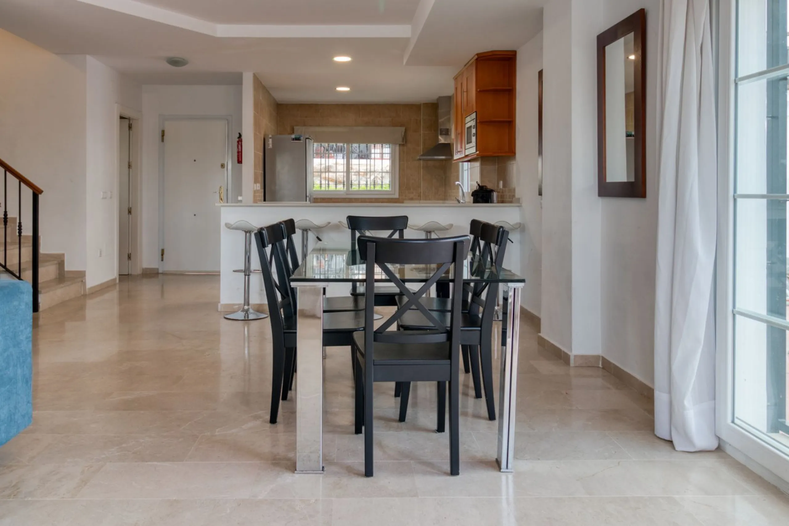 Very spacious home in the scenic Golf Resort near Malaga.
