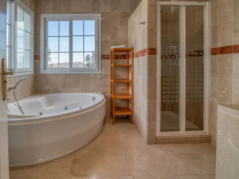 Very spacious home in the scenic Golf Resort near Malaga.