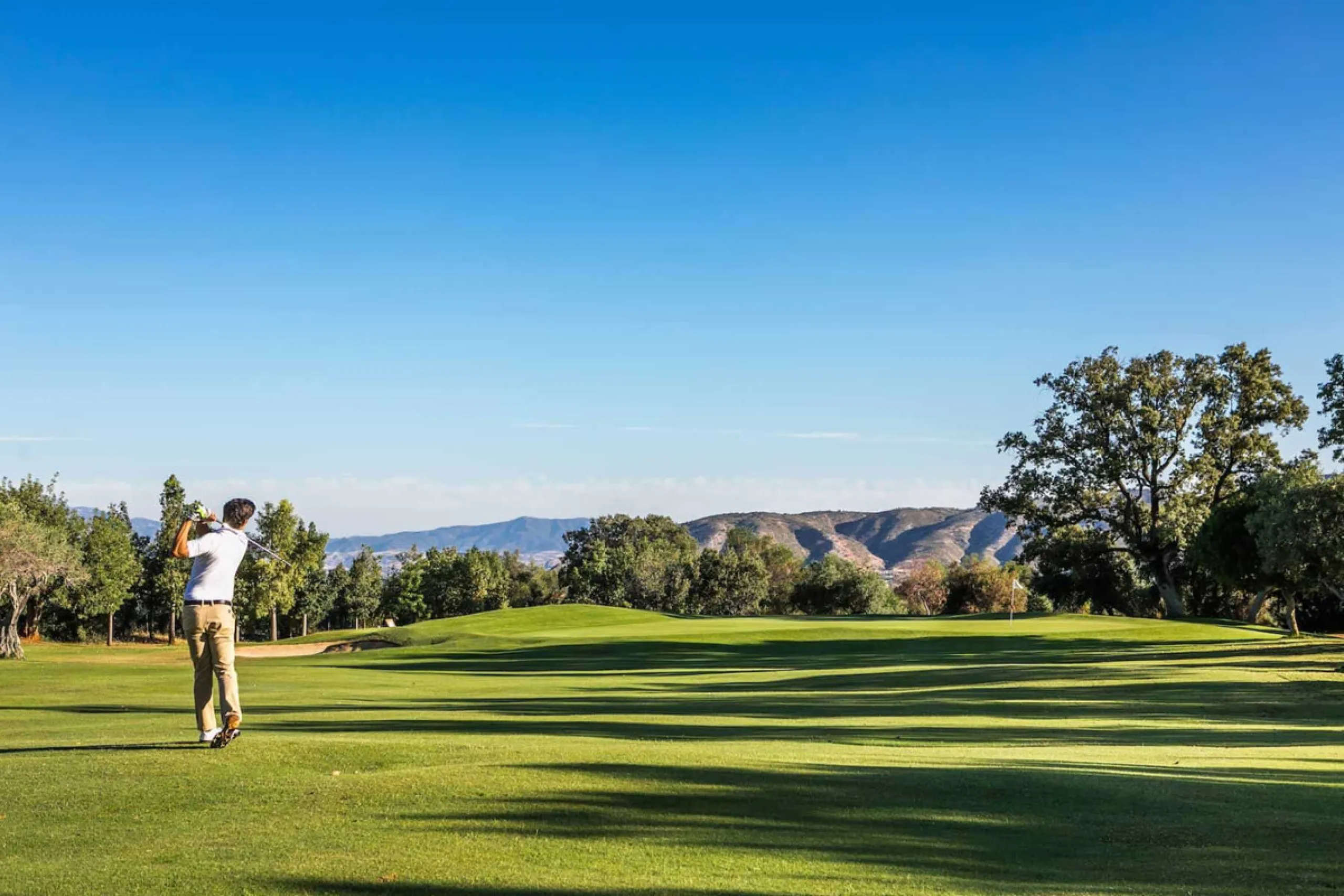 Very spacious home in the scenic Golf Resort near Malaga.