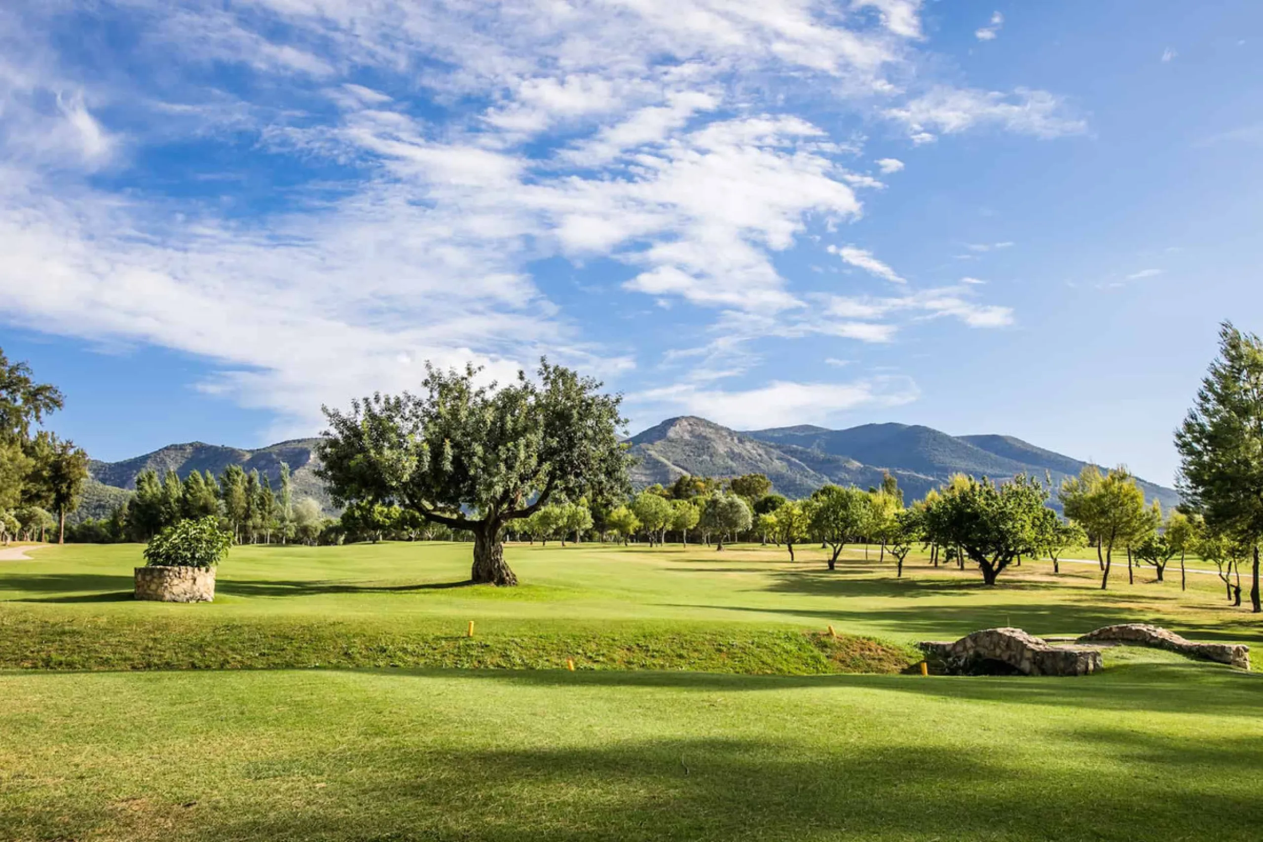 Very spacious home in the scenic Golf Resort near Malaga.