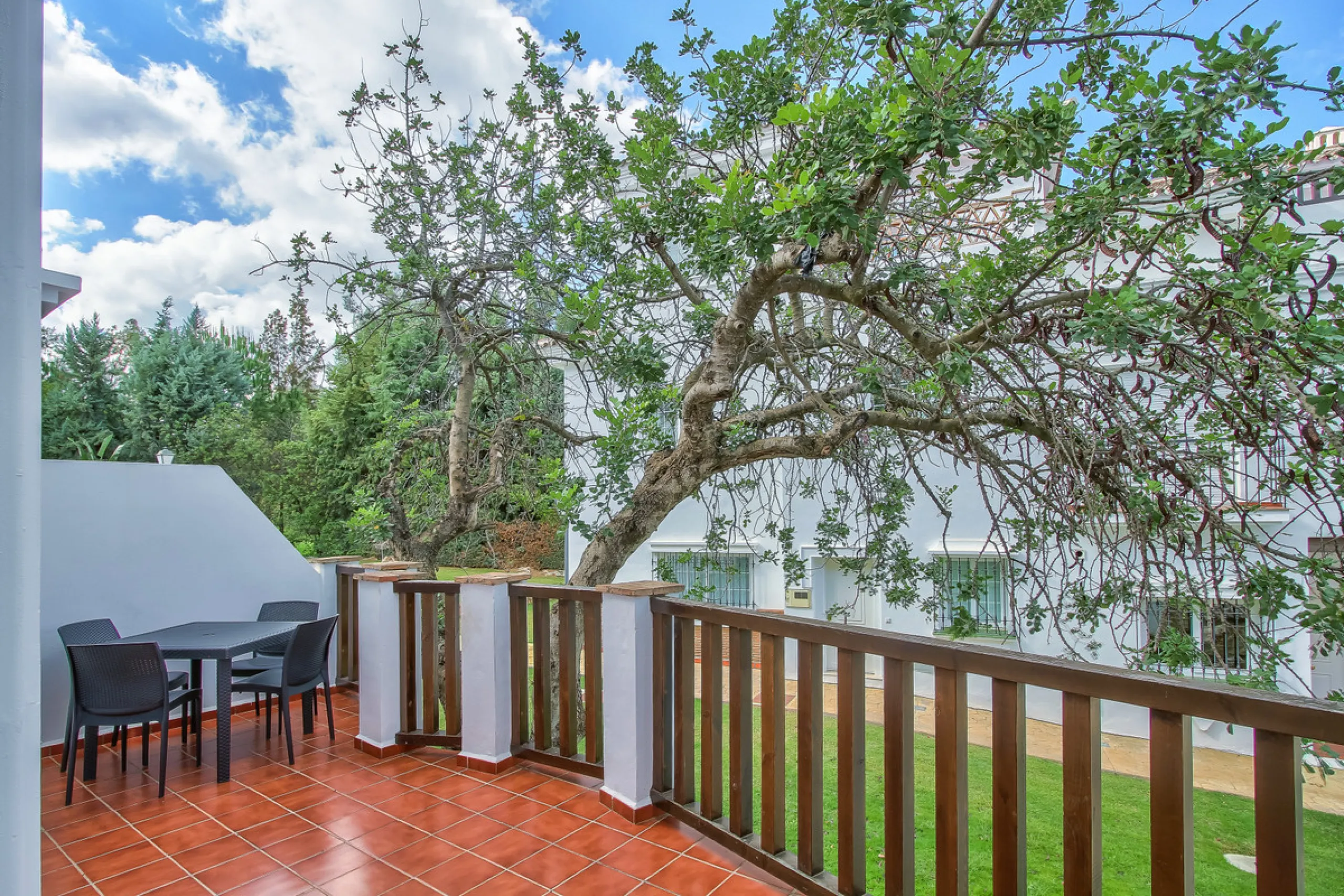 Wonderful house has just been put up for sale in the scenic Golf Resort near Malaga.