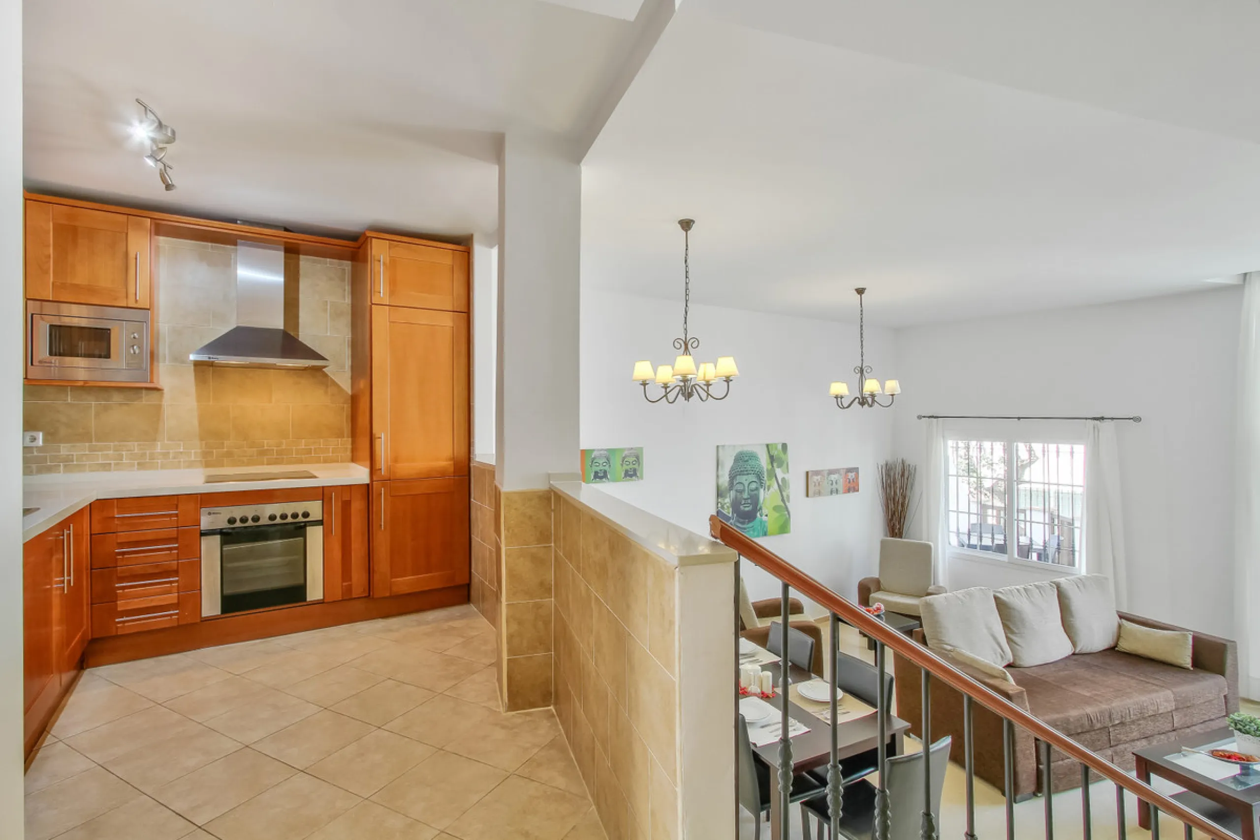 Wonderful house has just been put up for sale in the scenic Golf Resort near Malaga.